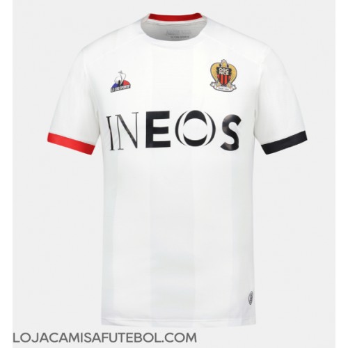 Camisa de Futebol OGC Nice Equipamento Secundário 2023-24 Manga Curta